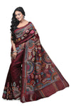 Stylist Pure Silk Kantha Stitch Saree