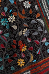 Pure Silk Hand Thread Kantha Stich Saree (KA827)