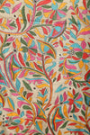 Flower Pattern Tussar Silk Saree