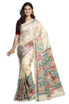 Women's Pure Handwork Blended Silk Saree