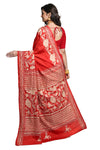 Women's Pure Hand work Blended Silk Saree