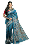 Glamorous Kantha Stitch Partywear Saree