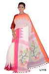 Trendy Linen Handloom Saree's