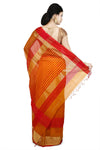 Women's Silk-Cotton Maheshwari Saree